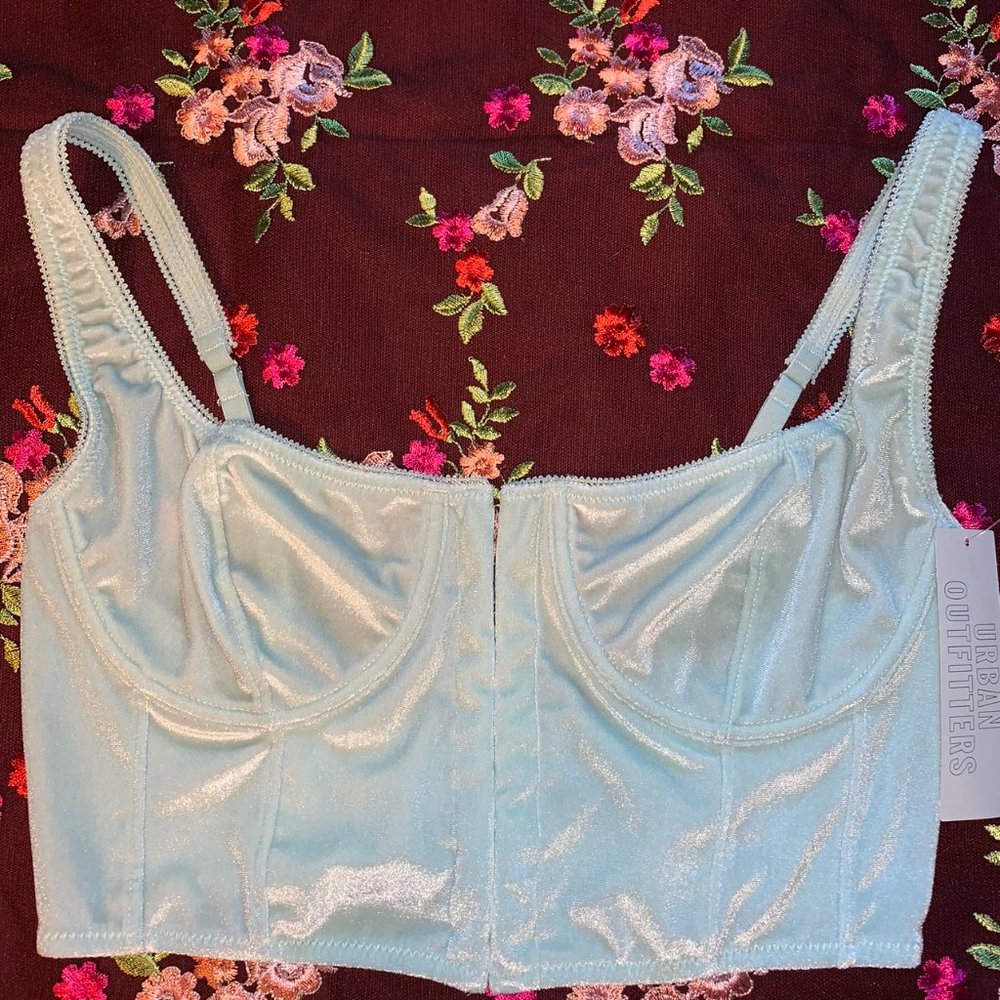 VELVET BRA TOP